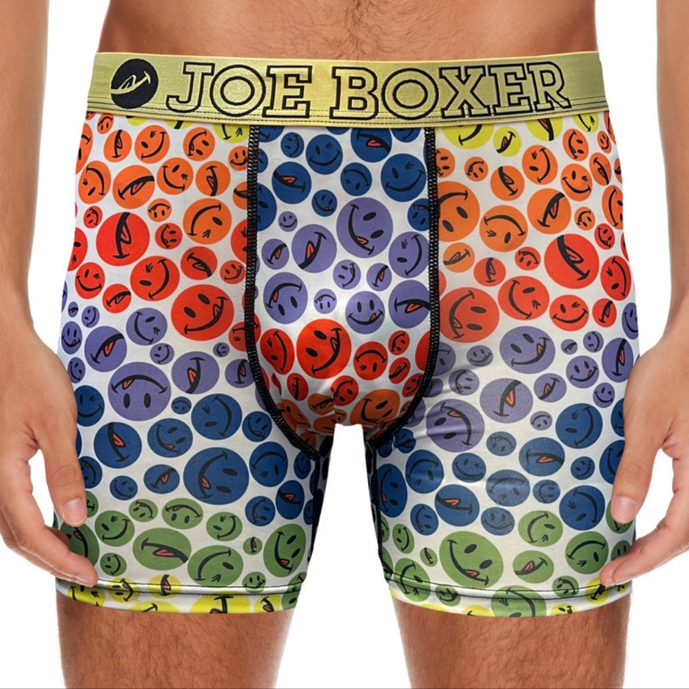 New Joe Boxer Men's Premium Performance Boxer Brief Underwear Size Large
